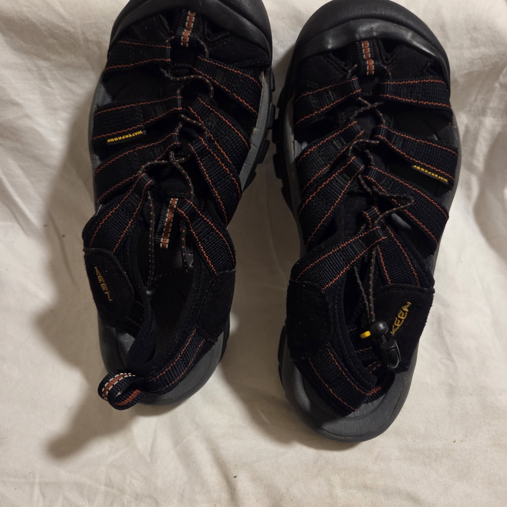 Keen Black and Red Outdoor Sandals